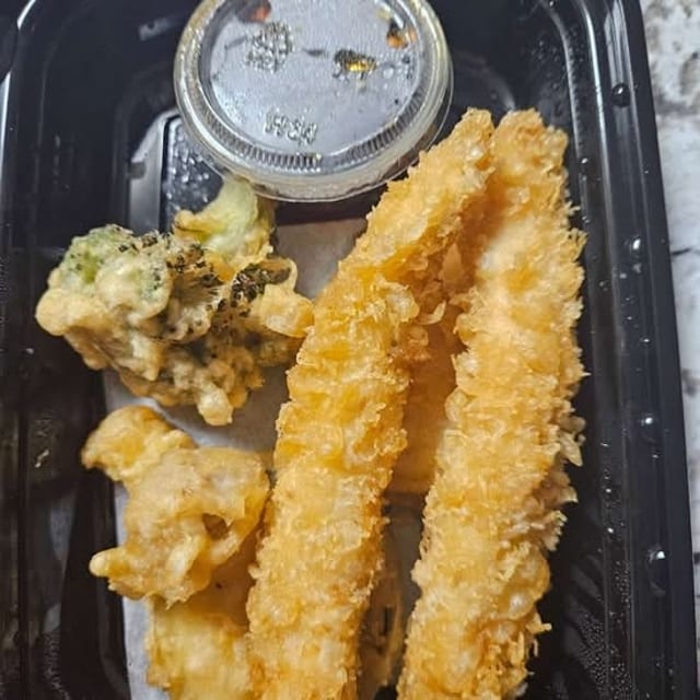 Tempura Chicken.