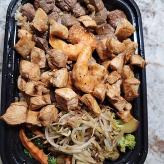Chicken & Steak Hibachi