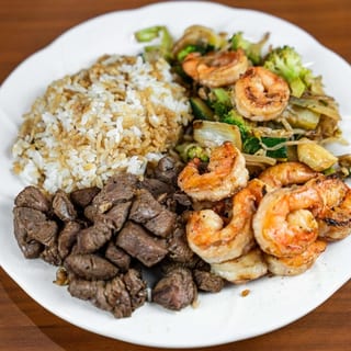 Shrimp & Filet Mignon Hibachi