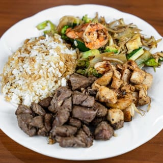 (L)Chicken & Filet Mignon Hibachi
