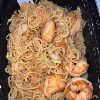 Yaki Soba with Seafood